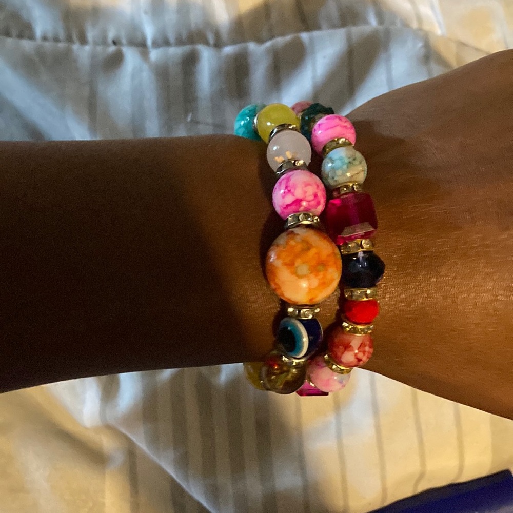 Colorful chakra bracelet